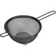 ストレーナーザル シリコーン加工 ステンレス製 18cm 足付 ブラック Style Kitchenware 食洗機対応 LD-445