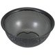 パンチングザル シリコーン加工 ステンレス製 15cm 足付 ブラック Style Kitchenware 食洗機対応 LD-450