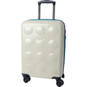 スーツケース 新ネコドットキャリー ハードタイプ 旅行日数目安:1~3泊 32L TSAロック搭載 機内持ち込み可 ホワイト 4260