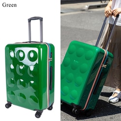 新品ツモリチサトスーツケース 58L 新ネコドットキャリーピンクベージュ3-5泊 ツモリチサト キャリー tsumori chisato CARRY 新ネコドット
