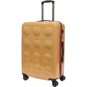 スーツケース 新ネコドットキャリー ハードタイプ 旅行日数目安:3~5泊 58L TSAロック搭載 ベージュ 4261
