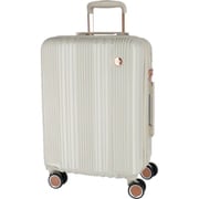 スーツケース エメ ハードタイプ 旅行日数目安:1~3泊 34L ※拡張時:40L TSAロック搭載 機内持ち込み可 アイボリー 71200