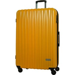 ハードキャリー ファスナータイプ TSAロック 10日以上 拡張機能付き 120L（拡張後135L） イエロー AW-0821-77