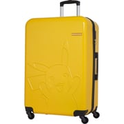 スーツケース ハード/ファスナー 旅行日数目安:1週間以上 95L TSロック搭載 PK-0864-69 イエロー ピカチュウ