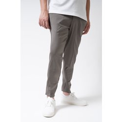 2wayストレッチジャージ 脇ゴム ノータックパンツ 03グレージュ 3Lサイズ 1U0-63705