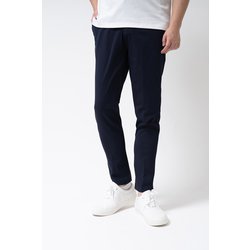 2wayストレッチジャージ 脇ゴム ノータックパンツ 71ネイビー Mサイズ 1U0-63705