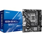 ASRock LGA1700 Intel H610 MicroATX マザーボード H610M-HDV/M.2 R2.0