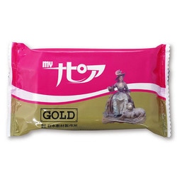 紙ねんど ゴールド my ナピア 480g No.813