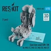 RSKU72-0282 1/72 KM-1M 射出座席（MiG-21/23/25/27用） [プラモデル用パーツ]