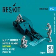 RSKF72-0025 1/72 MJ-1A/B 爆弾ローダー クルー1 ベトナム戦争時 （レスキット用） [プラモデル用パーツ]