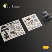 RSKK32020 内装3Dデカール 1/32 Bf109E w/3Dプリンター製パーツセット （トランぺッター用） [プラモデル用品]