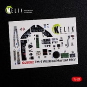 RSKK48082 内装3Dデカール 1/48 FM-1 ワイルドキャット/マートレットMk.V （タミヤ用） [プラモデル用品]