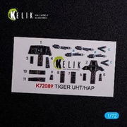 RSKK72089 内装3Dデカール 1/72 ユーロコプター タイガーUHT/HAP （レベル用） [プラモデル用品]