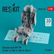 RSKU48-0382 1/48 KM-1M 射出座席（MiG-21/23/25/27用） [プラモデル用パーツ]