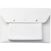 パソコンケース 14インチ レザーインナーバッグ フロントポケット付 ILMF イエロー BM-IBEM01YL-IL
