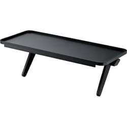 ディスプレイボード モニター 上 小物置き台 2脚 ワイド軽量タイプ 幅30cm×奥行12.7cm 耐荷重6kg テレビ上ラック ブラック PCA-DPTP3012BK