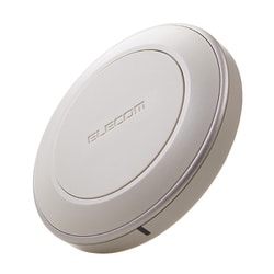 ワイヤレス充電器 Qi認証 12W/10W/7.5W/5W 卓上 ゴールド W-QA26GD