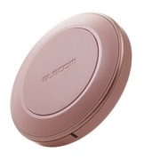 ワイヤレス充電器 Qi認証 12W/10W/7.5W/5W 卓上 ピンク W-QA26PN