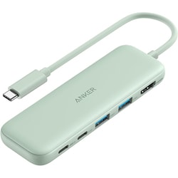 Anker 332 USB-C ハブ 5-in-1 グリーン A8355061