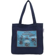 コットン トートバッグ HAWAII L ネイビー ブルー BA058993