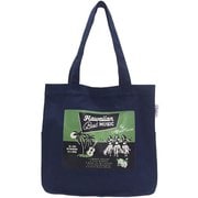 コットン トートバッグ HAWAII L ネイビー グリーン BA059006
