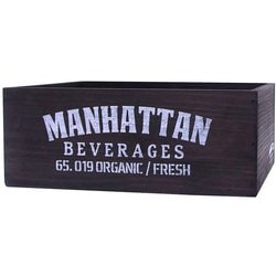 ポプラウッド 収納 ボックス スタッカブル L マンハッタン IN058511