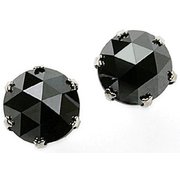 プラチナブラックダイヤモンドピアス 合計0.3ct DAPE12PKNC