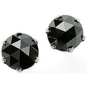 プラチナブラックダイヤモンドピアス 合計0.5ct DAPE13PKNC