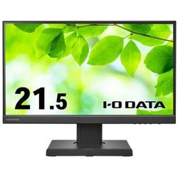 液晶ディスプレイ/21.5型/FullHD(1920×1080)/ADSパネル/フリースタイルスタンド/USB Type-C搭載/抗菌モデル ブラック 5年保証 受注生産品 LCD-C221DB-F-AG