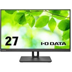 液晶ディスプレイ/27型/4K(3840×2160)/AASパネル/USB Type-C搭載/抗菌モデル ブラック 5年保証 受注生産品 LCD-CU271AB-F-AG