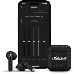 ヨドバシ.com - マーシャル Marshall 完全ワイヤレスイヤホン Bluetooth対応 ブラック Minor IV Black  通販【全品無料配達】