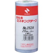 弱粘着マスキングテープ252AH 20mmX18m 6巻/PK 252AH-20