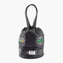 YP-903PH2 [巾着型ポーチ ブラック W15×D15×H20cm]
