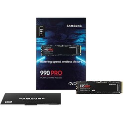 ヨドバシ.com - SAMSUNG サムスン 内蔵SSD 990 PROシリーズ 4TB M.2 PCIe 4.0 NVMe FF14 コラボ記念  収納BOX付 MZ-V9P4T0B-FF14BOX-IT 通販【全品無料配達】