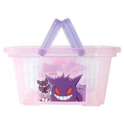 PM-5545094PP ポケットモンスター ミニキャラバスケット クリアグラデーション パープル＆ピンク [キャラクターグッズ]