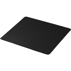 ゲーミングマウスパッド 460×420×4.5mm バランスタイプ クロス ソフトラバー 裏面滑り止め付き V custom ブラック MP-VMP340BK