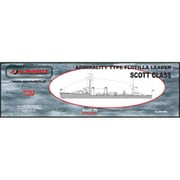 PJ35003 1/350 英・スコット級 アドミラリティー型 嚮導駆逐艦 1918 [組立式プラスチックモデル]