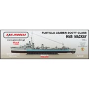 PJ35009 1/350 英・スコット級嚮導駆逐艦・HMSマッキィ 1945 [組立式プラスチックモデル]