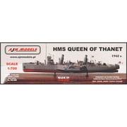 PJ70002 1/700 英・外輪掃海艇・HMSクイーンオブサネット 1942フルハル [組立式プラスチックモデル]