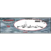 PJ70004 1/700 豪・スコット級嚮導駆逐艦・HMASスチュアート 1941 [組立式プラスチックモデル]