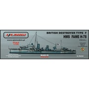 PJ70018 1/700 英・F級駆逐艦・HMSフェイム 1942 [組立式プラスチックモデル]