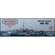 PJ70020 1/700 WW II 英・ブラックスワン級スループ・HMSアイビス [組立式プラスチックモデル]