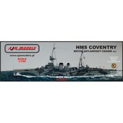 PJ70030 1/700 英・C級軽巡洋艦・HMSコベントリー 1942 [組立式プラスチックモデル]