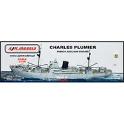 PJ70035 1/700 仏・仮装巡洋艦・シャルル・プリュミエ [組立式プラスチックモデル]
