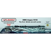 PJ70038 1/700 WW I 英・航空母艦・HMSアーガス・4タイプ16機付属 [組立式プラスチックモデル]