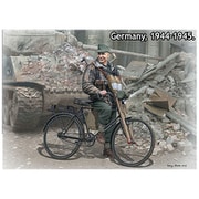 MB35179 1/35 独・国民突撃隊1体 タンクキラー＋軍用自転車 エッチングパーツ [組立式プラスチックモデル]