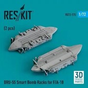 RSK72-0175R 1/72 F/A-18用BRU-55 爆弾ラック 2個入 [プラモデル用パーツ]