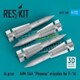 RSK72-0388R 1/72 AIM-54Aミサイル 4個入 [プラモデル用パーツ]