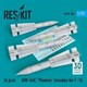 RSK72-0389R 1/72 AIM-54Cミサイル 4個入 [プラモデル用パーツ]