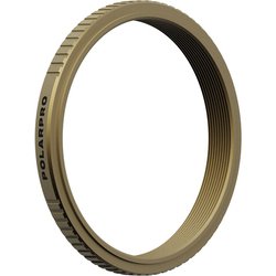 PolarPro Fujifilm X100VI 49mmフィルターアダプター Raw Brass FUJIADPTBRSS